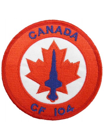 CANADA AIRFORCE CF 104 STARFIGHTER PATCH #01