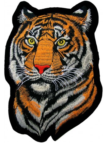 GIANT TIGER EMBROIDERED PATCH (XL6)