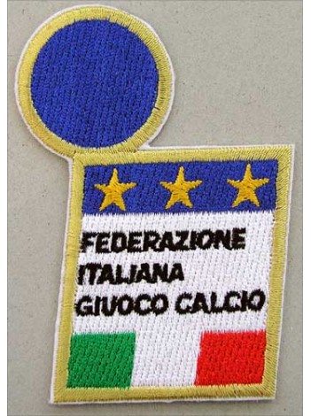 ITALY FOOTBALL FEDERATION SOCCER EMBROIDERED PATCH #03