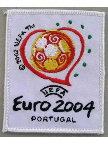 EURO CUP FOOTBALL 2004 PORTUGAL EMBROIDERED PATCH