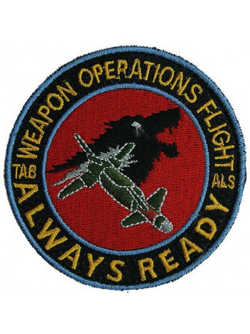 RSAF SINGAPORE AIRFORCE WEAPON OPERATIONS PATCH