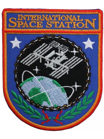 NASA ISS INTERNATIONAL SPACE STATION PATCH