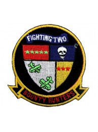 US NAVY FIGHTER SQN VF2 BOUNTY HUNTERS PATCH #01